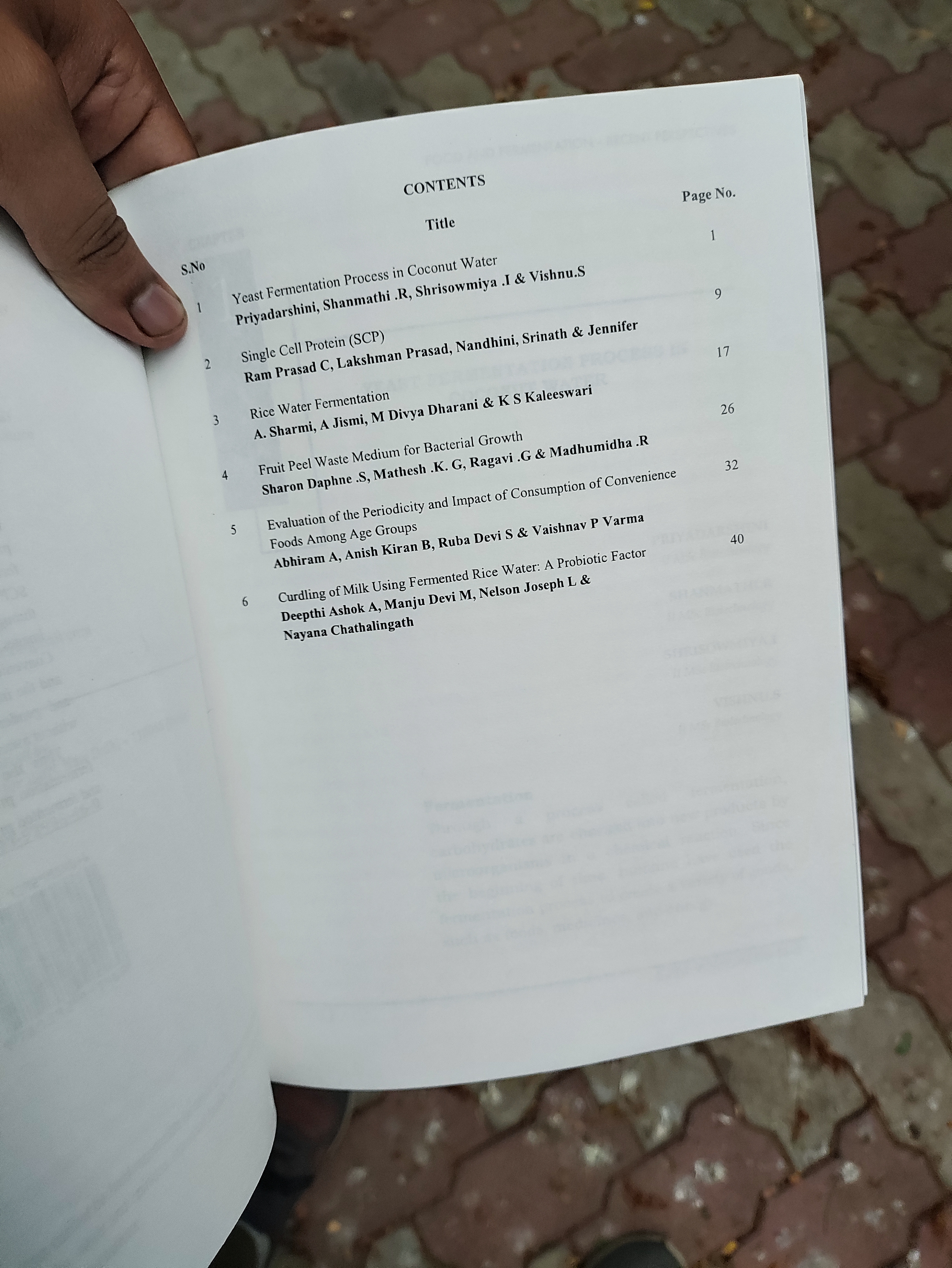 Book chapter publication
