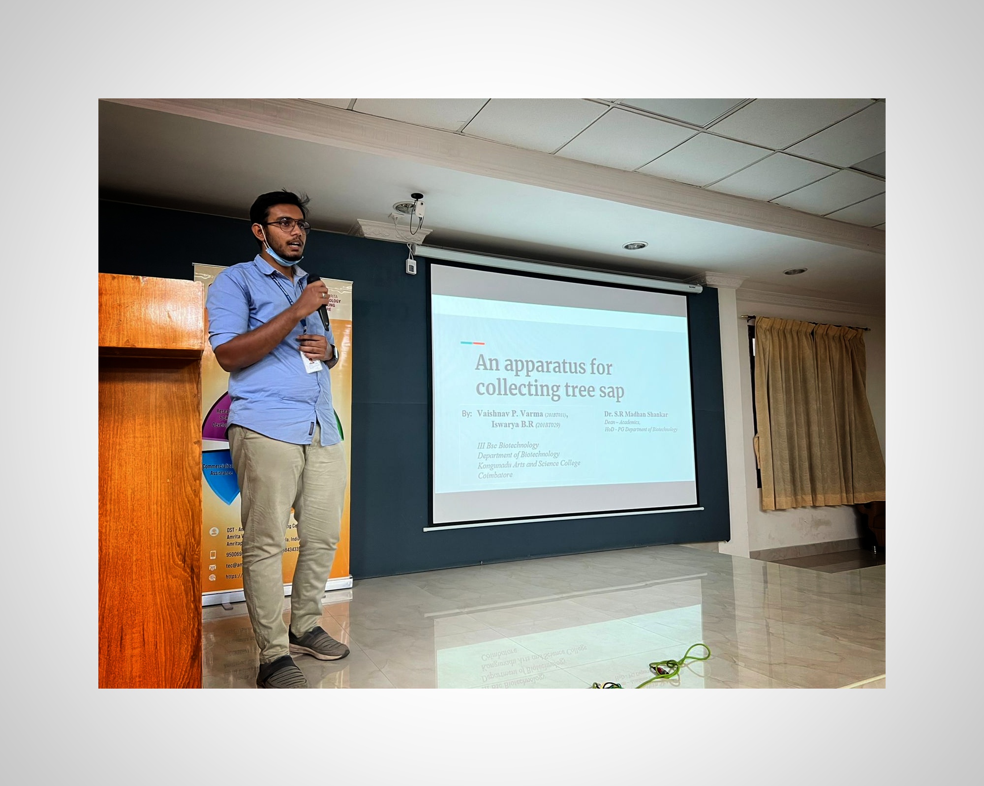 Vaishnav at Amrita TEC event