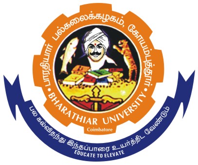 Bharathiar University logo